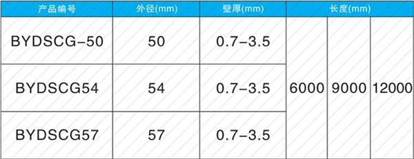 秦皇岛钳压式声测管产品规格尺寸